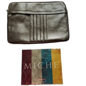 Miche Laptop Sleeve Grey Gray New in Package Mousepad new in Package 13" to 15"